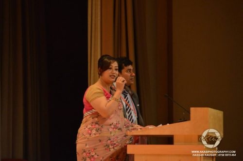 Asim-Ali-Shah-hosting-Faiz-Am n-Mela-2014-with-Dr-Nikhat-Iftikhar.2jpg