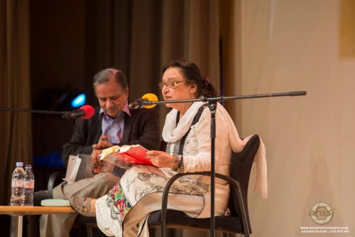Fahmida-Riaz-and-Mujahid-Barelvi